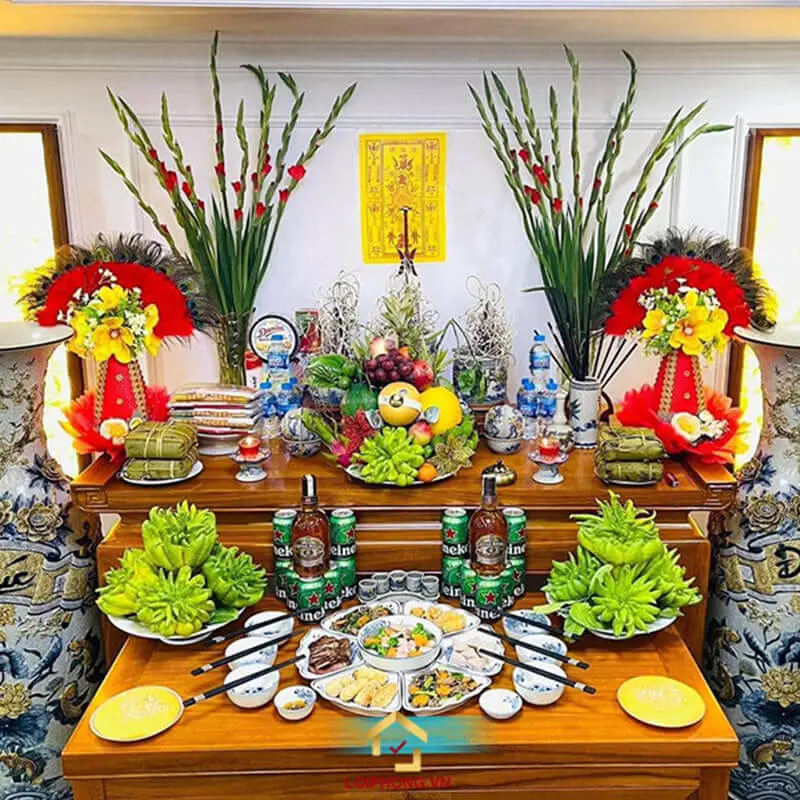 Cach Trang Tri Ban Tho Gia Tien 08