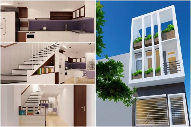thiết kế nhà ống đẹp 