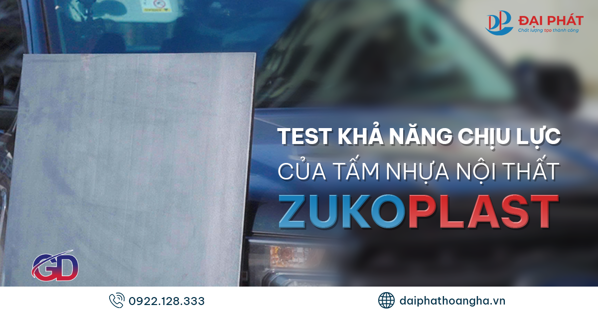 ZUKOPLAST 2025 – THỬ NGHIỆM CHỊU LỰC VÀ SO SÁNH VỚI GỖ TRUYỀN THỐNG