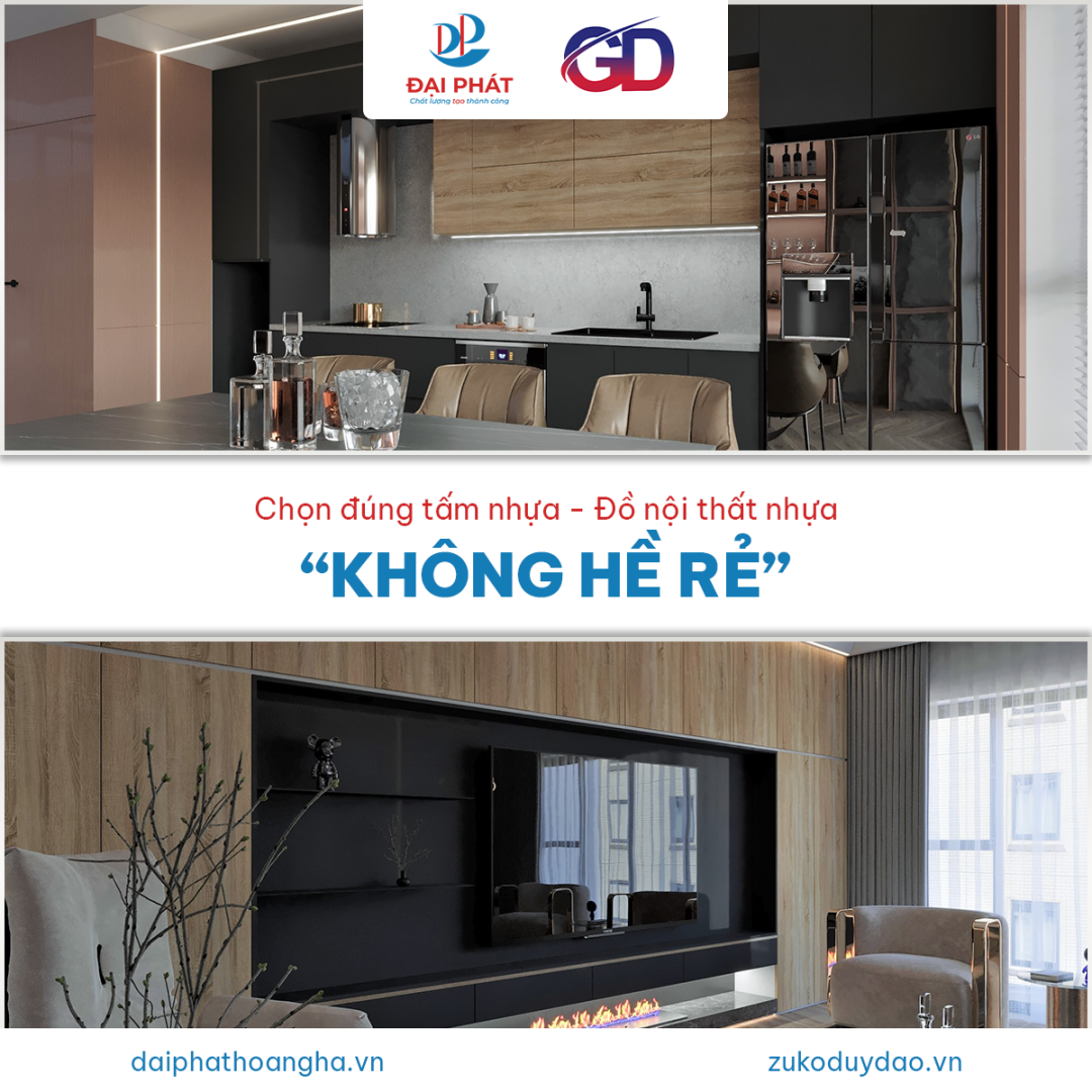 CHỌN ĐÚNG TẤM NHỰA – ĐỒ NỘI THẤT NHỰA “KHÔNG HỀ RẺ” | ĐẠI PHÁT x DUY ĐÀO