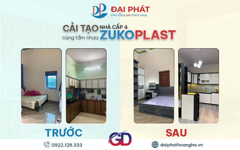 Nâng Tầm Nhà Cấp 4 Cùng Nhựa Nội Thất Zukoplast – Xu Hướng 2025