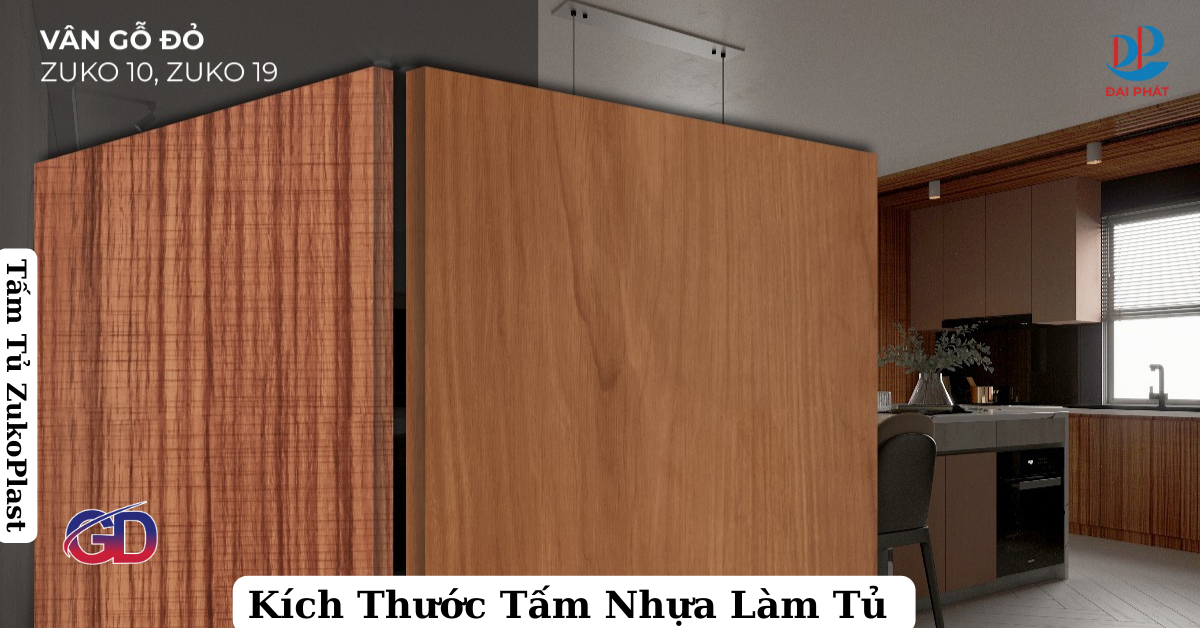 Kích Thước Tấm Nhựa Làm Tủ 2025 – Chuẩn Hóa Trong Thi Công Nội Thất