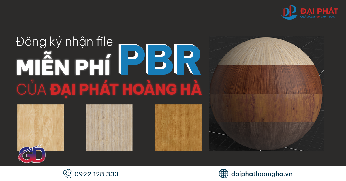 Bộ File PBR Tấm Nhựa Nội Thất Miễn Phí – Đại Phát Hoàng Hà 2025