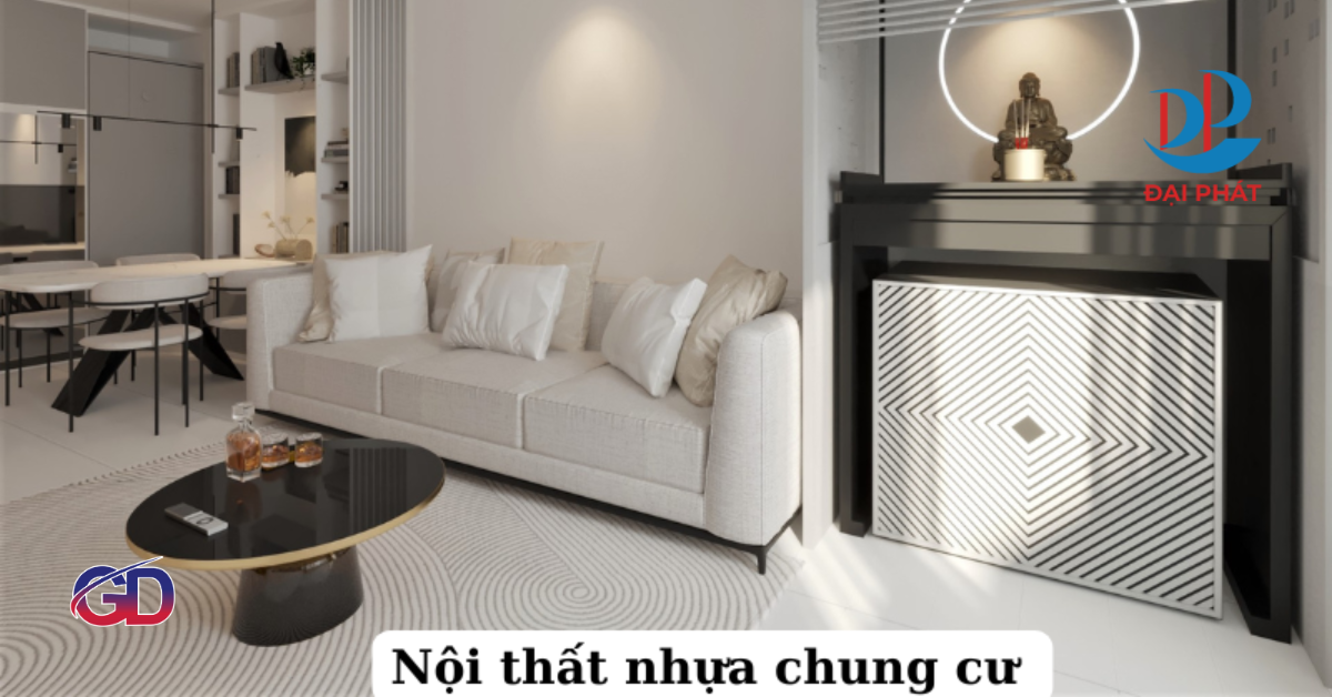 THIẾT KẾ CĂN HỘ CHUNG CƯ TỐI GIẢN VỚI NỘI THẤT NHỰA 2025