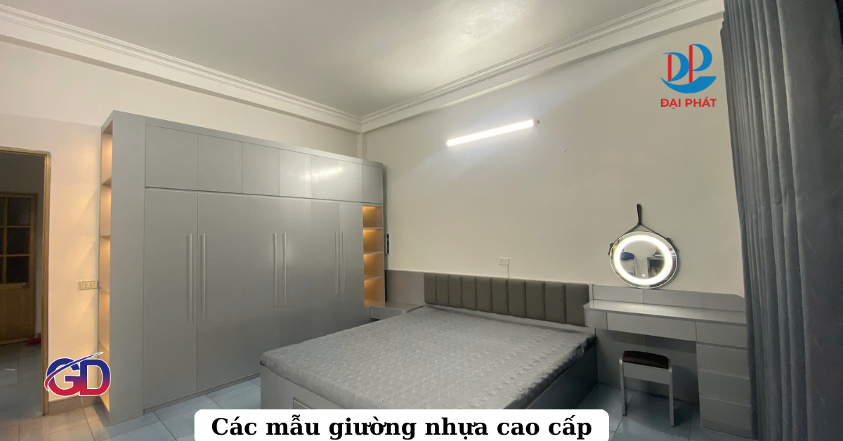 10+ Mẫu Giường Nhựa Cao Cấp – Xu Hướng Phòng Ngủ Sang Trọng 2025