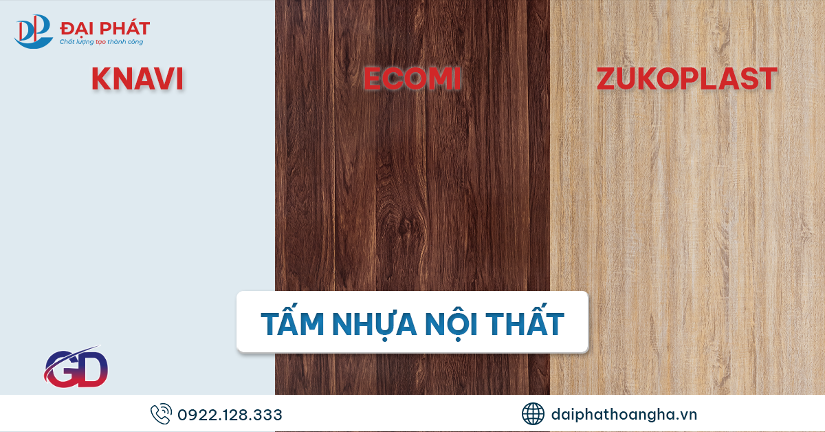 TẤM NHỰA NỘI THẤT 2025 – LỰA CHỌN THÔNG MINH CHO KHÔNG GIAN SỐNG BỀN VỮNG