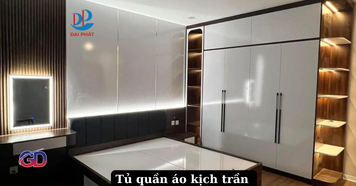 Có Nên Làm Tủ Quần Áo Kịch Trần? Phân Tích Toàn Diện Xu Hướng 2025