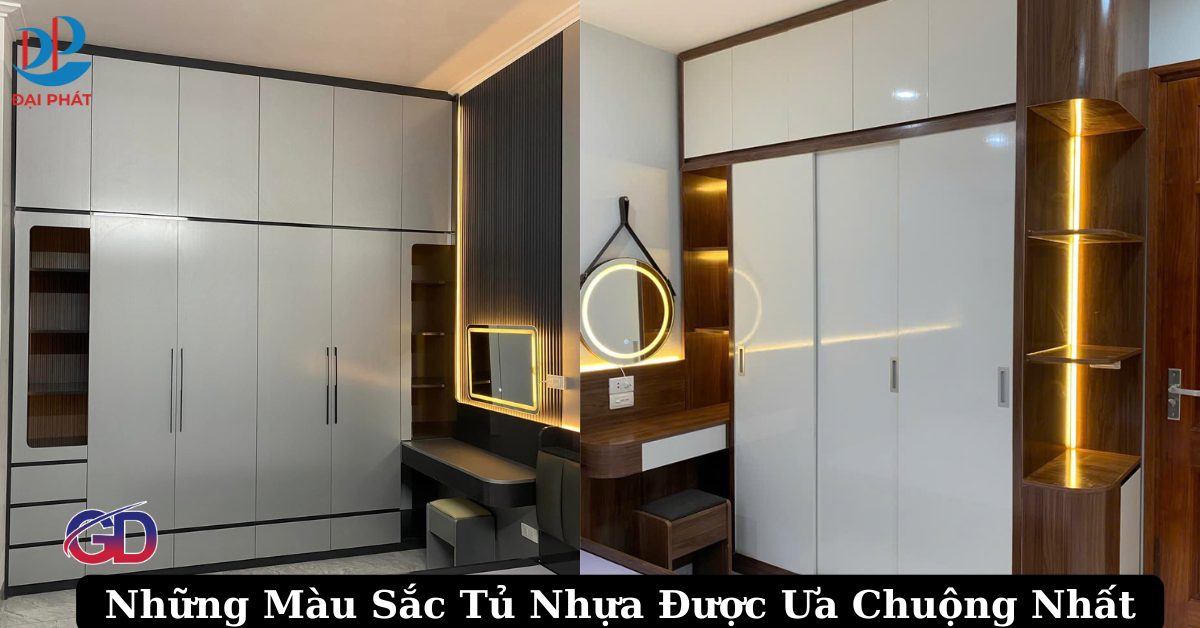 5 Màu Sắc Tủ Nhựa Được Yêu Thích Nhất Hiện Nay 2025