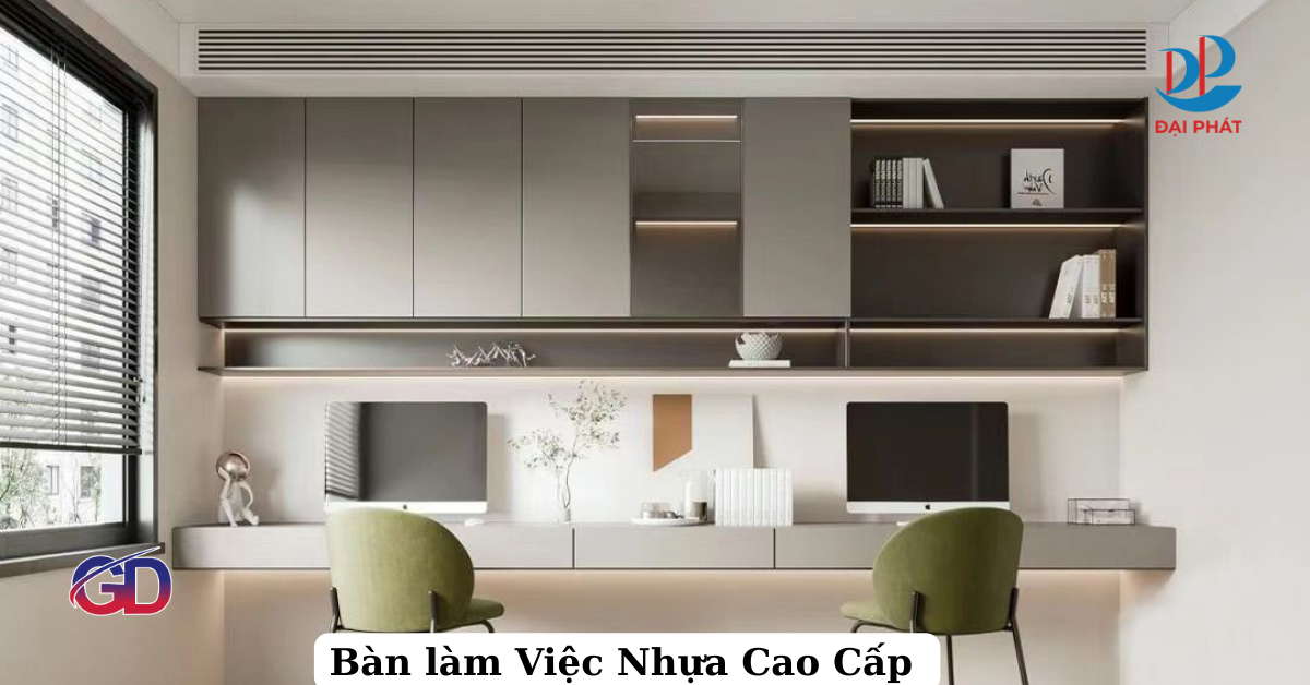Top 5 Mẫu Bàn Làm Việc Nhựa Cao Cấp Đáng Mua Nhất 2025