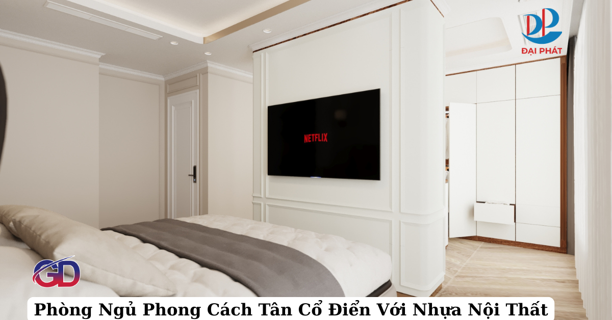 Không Gian Phòng Ngủ Tân Cổ Điển Với Nhựa Nội Thất Zukoplast – Giải Pháp Toàn Diện 2025