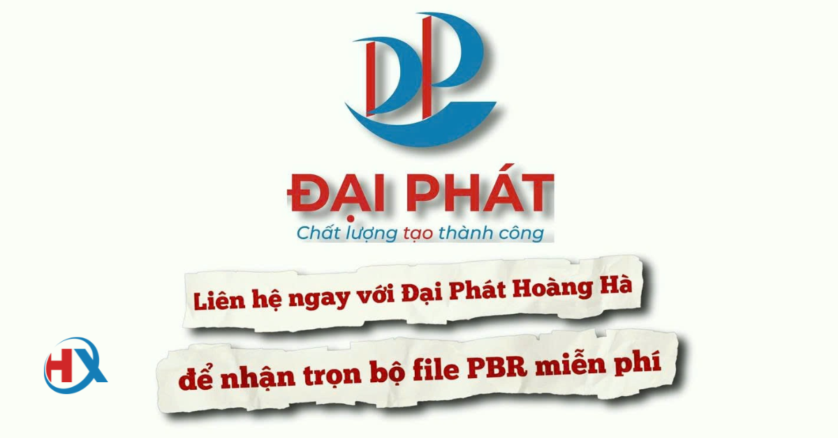 Bộ File PBR Tấm Nhựa Nội Thất Miễn Phí – Đại Phát Hoàng Hà 2025