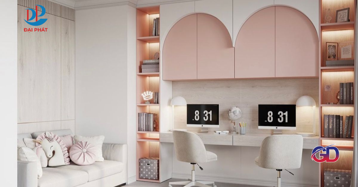 TỦ BÀN HỌC SINH – GIẢI PHÁP NỘI THẤT THÔNG MINH CHO GIA ĐÌNH HIỆN ĐẠI 2025