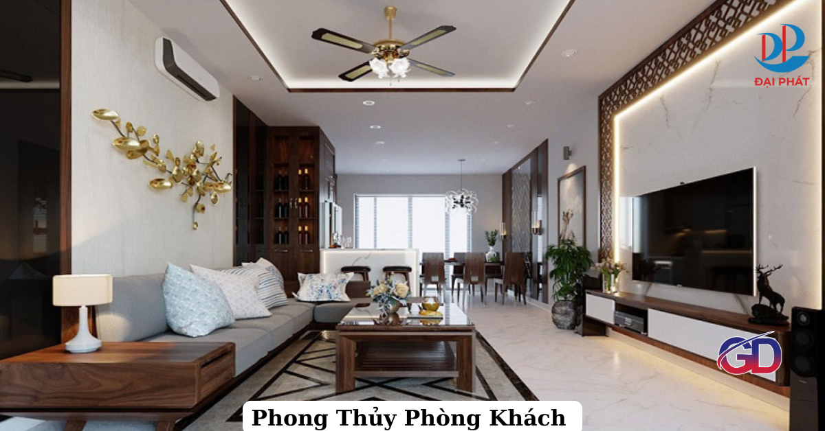 PHONG THỦY PHÒNG KHÁCH 2025 – BÍ MẬT SẮP XẾP KHÔNG GIAN GIỮ TÀI, TỤ KHÍ CHO GIA ĐÌNH VIỆT